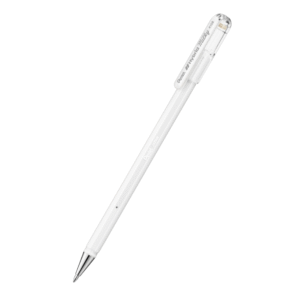 Milky Hybrid Gel Pen -0,4mm - Hvid