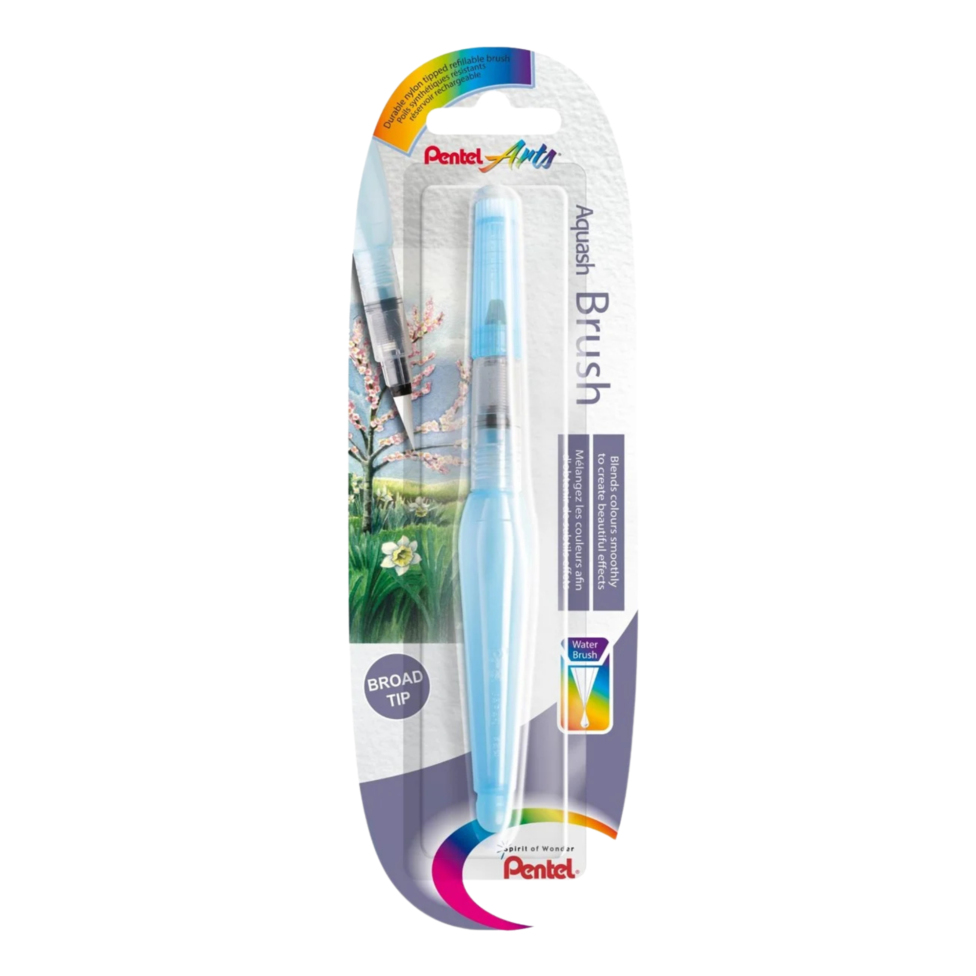 Aquash vandpensel - Broad - Billede 2