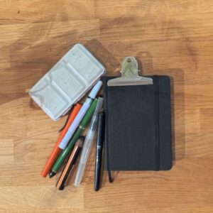 Lej udstyr til tegne-gåturen