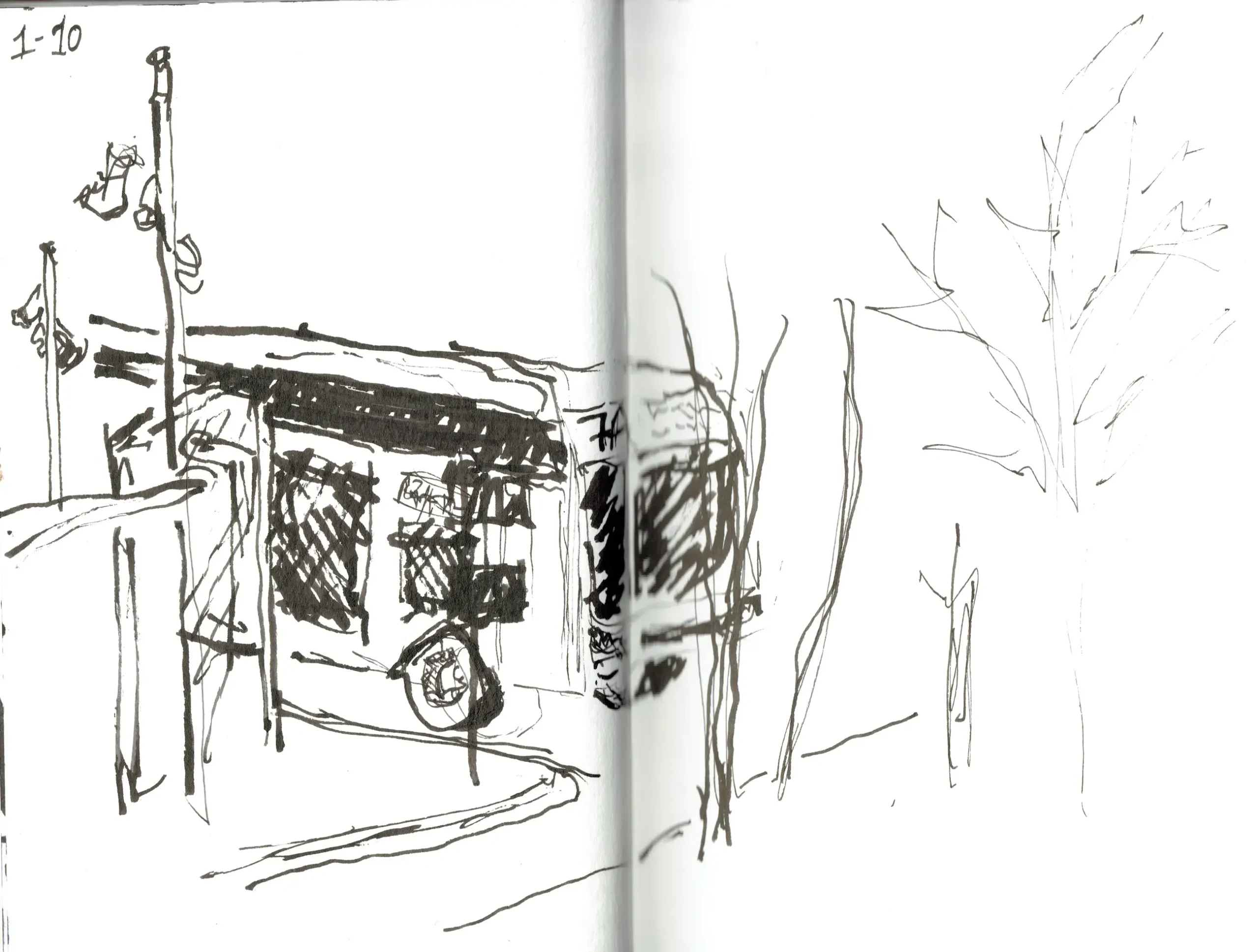 Bus i venteposition
